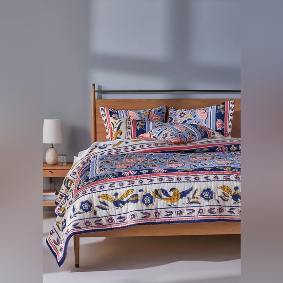 Anthropologie Birdie Quilt Size Queen NWT - Picture 1 of 12